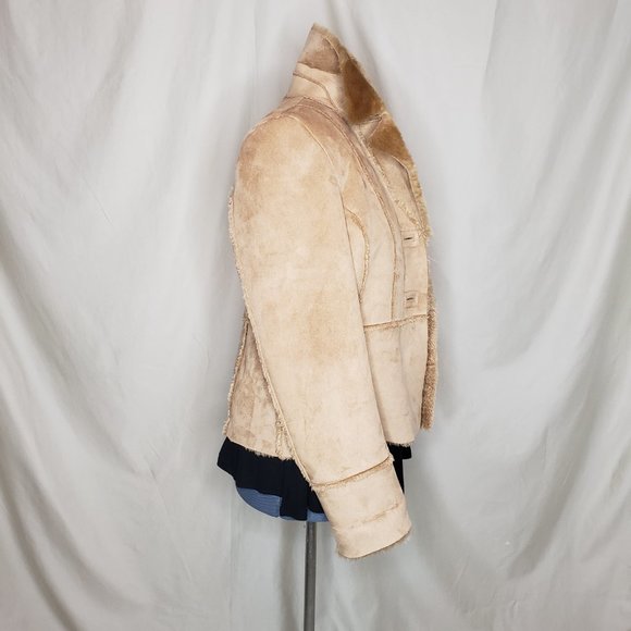 NYC and CO Faux Shearling Furry Jacket - Picture 14 of 15